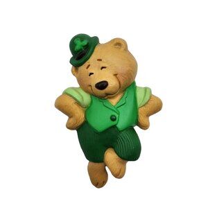 Hallmark Dancing Bear St. Patrick's Day Brooch